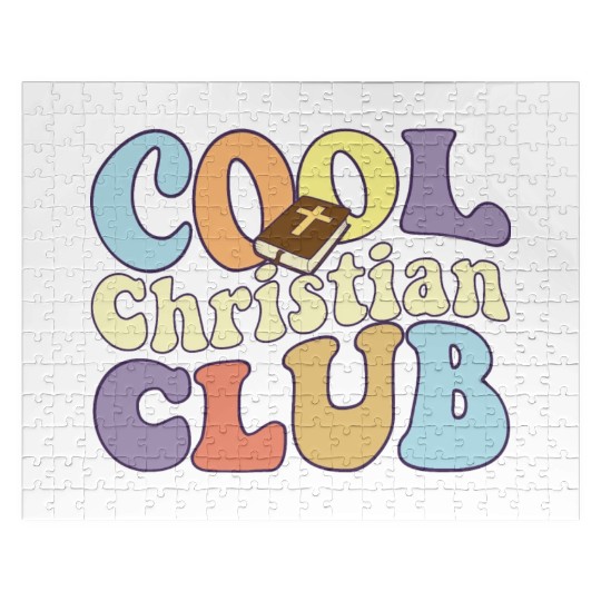 Cool Christian Club Religious Team Jesus Christ Jigsaw Puzzles