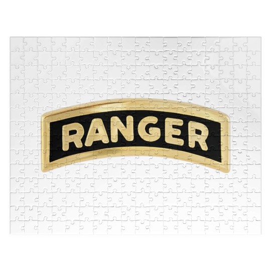 us army ranger tab enameled Jigsaw Puzzles