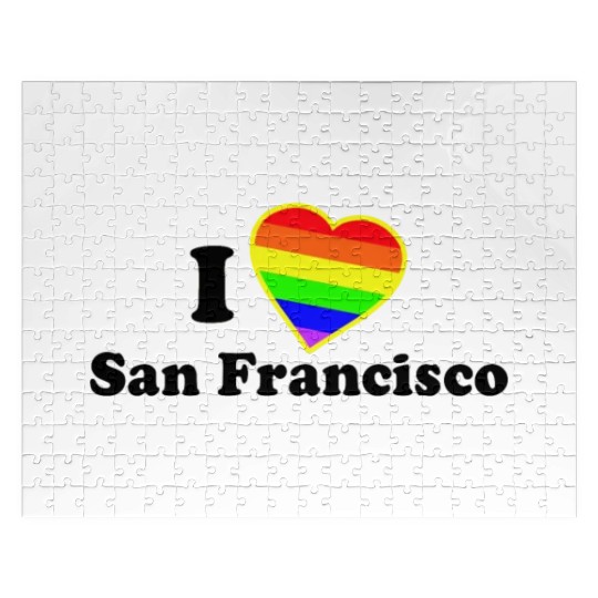 I Love San Francisco Jigsaw Puzzles