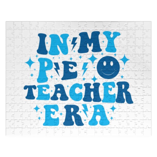 In My PE Teacher Era Physical Education Teacher Jigsaw Puzzles