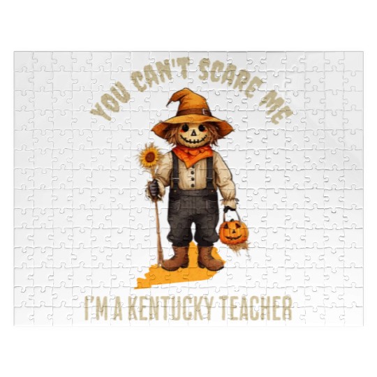 I’m a Kentucky Teacher Halloween Fall Autumn Jigsaw Puzzles