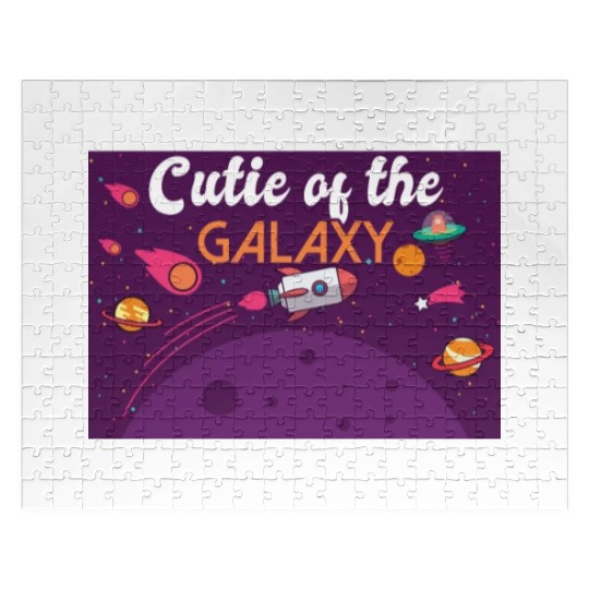 Cutie Of The Galaxy! Sweet Girl, Child Baby, Girl, Jigsaw Puzzles