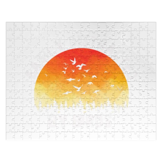 Easily Distracted By Birds Bird Lover Jigsaw Puzzles