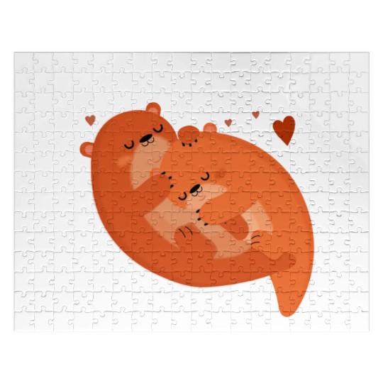 I Love You Like No Otter Jigsaw Puzzles
