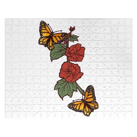 Natures Monarch Butterflies Jigsaw Puzzles