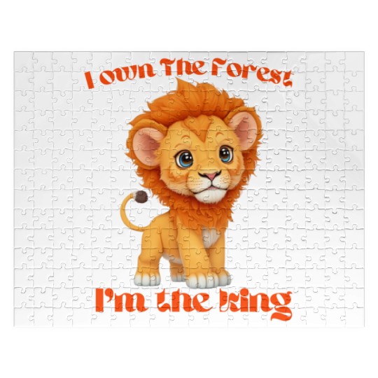 Forest owner lion Jigsaw Puzzles