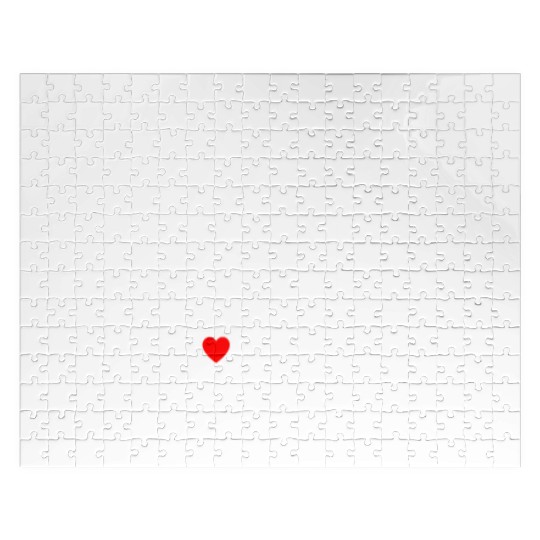 Dubai Skyline Heartbeat Burj Khalifa Silhouette Jigsaw Puzzles