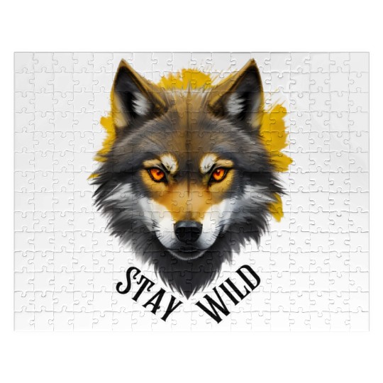 Wolf Spirit: Stay Wild with Nature's Alpha Essence Jigsaw Puzzles
