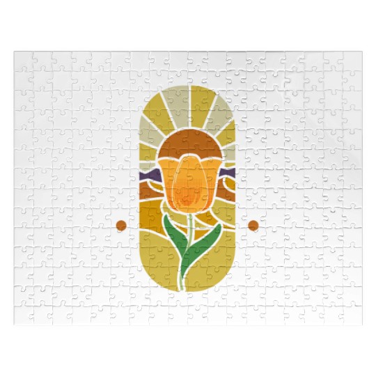 Tulip Gardening Love Jigsaw Puzzles