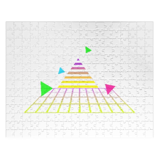 Game 8-bit pixel retro style 90s. Jigsaw Puzzles