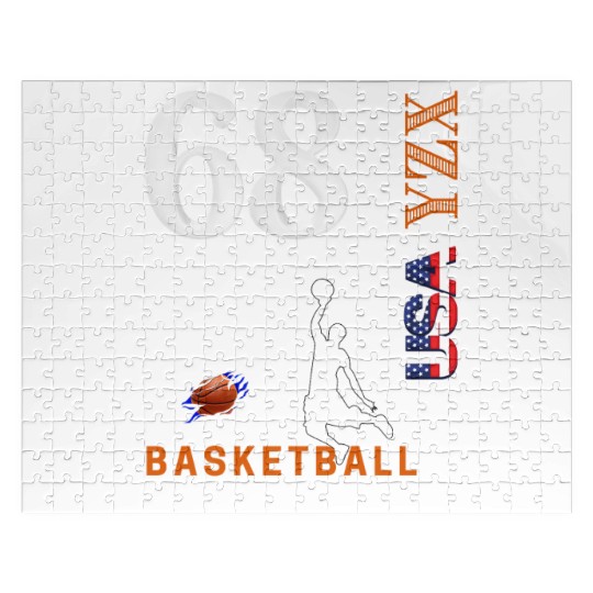 Basketball is my lifestyle Jigsaw Puzzles