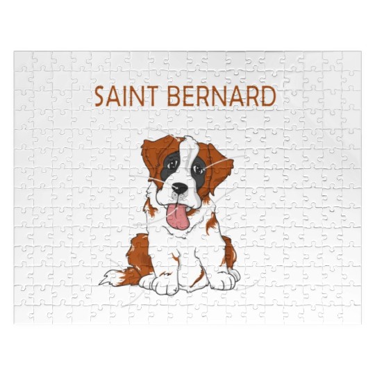 The Anatomy Of Saint Bernard Jigsaw Puzzles