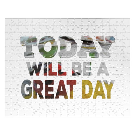 Today Will Be A Great Day Ladybug Inspirational Jigsaw Puzzles