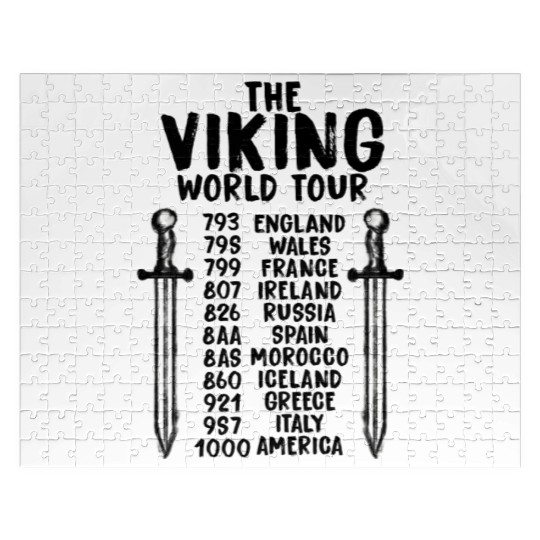 The Viking World Tour Jigsaw Puzzles