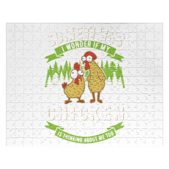 Chickens Chicken Farm Farmer Jigsaw Puzzles