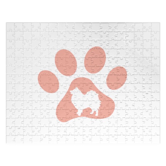 T7tee Happy Mother Day Pomeranian Dog Lover Jigsaw Puzzles