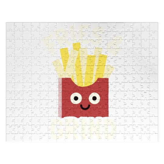 Fries And Grind French Fries Lover Jigsaw Puzzles