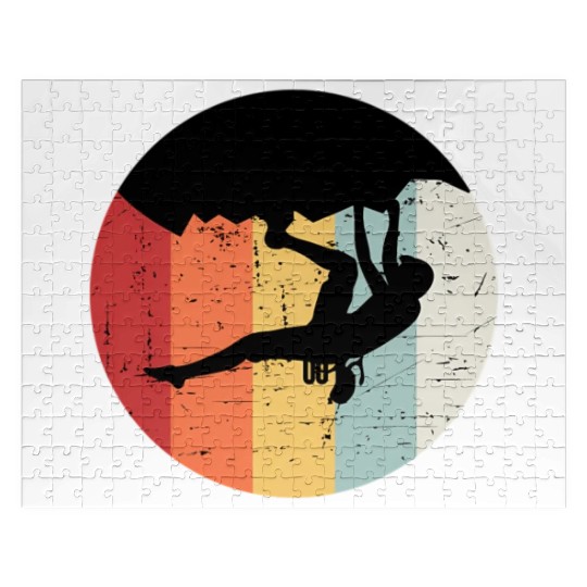 Climber Climbing Bouldering Free Climbing Jigsaw Puzzles