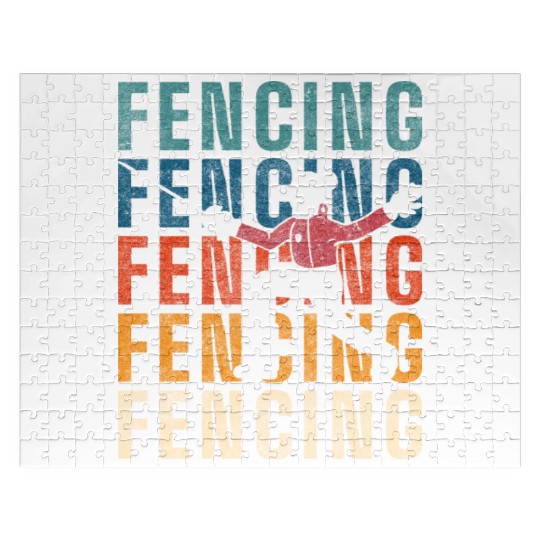 Fencing Duel En Garde Jigsaw Puzzles