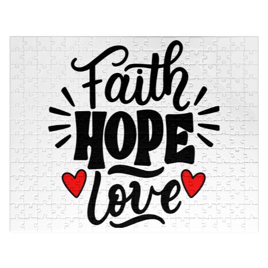 Faith Hope Love Jigsaw Puzzles
