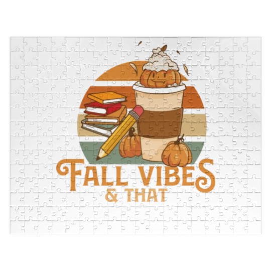 Fall Vibes That 3rd Grade Life Third Grader Jigsaw Puzzles
