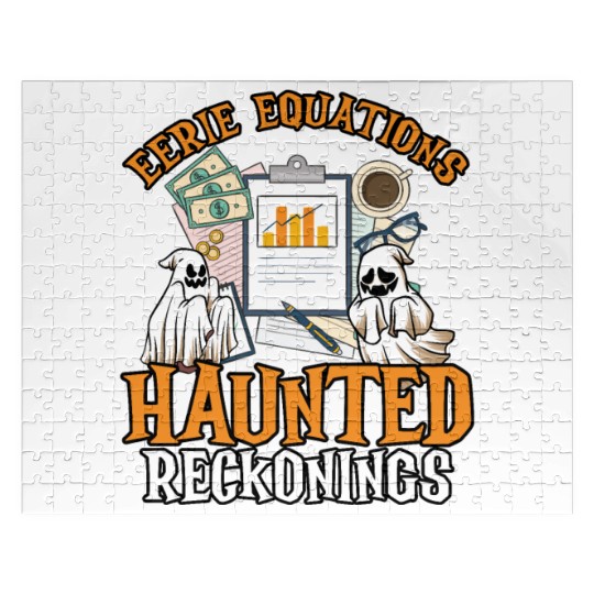 Eerie Equations Haunted Reckonings Halloween Jigsaw Puzzles