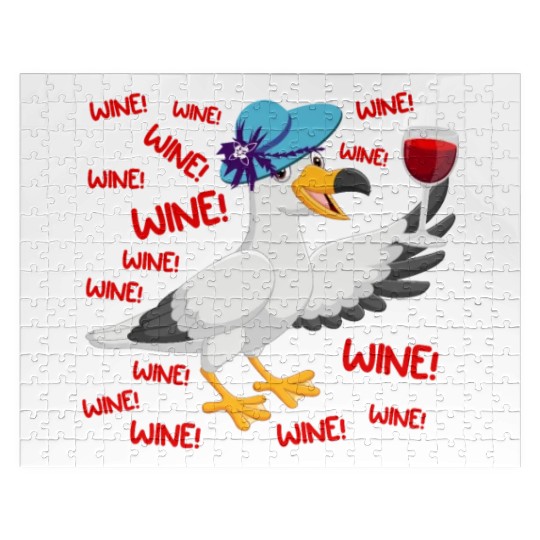 Seagull Jigsaw Puzzles Wine Lover North German Seagulls