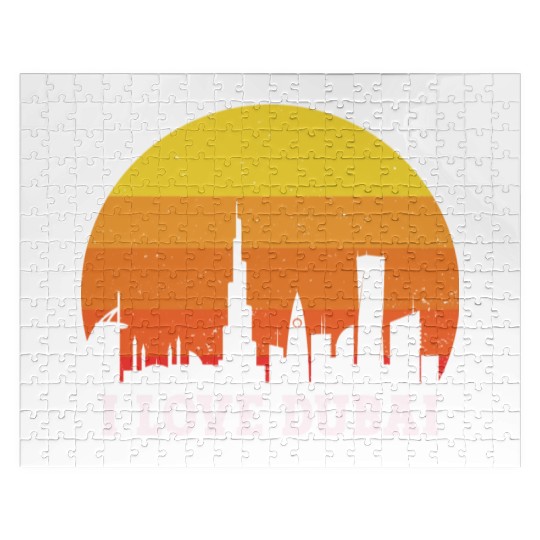 I love Dubai Jigsaw Puzzles