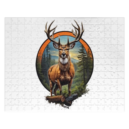 DreamScape Deer Hunting Jigsaw Puzzles
