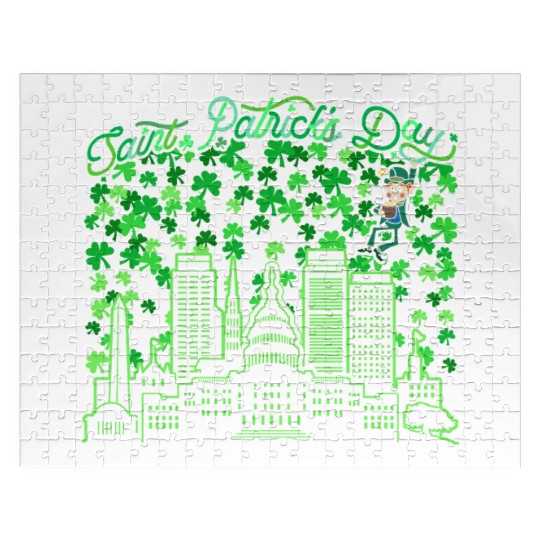 Saint Patrick's Day Washington DC Jigsaw Puzzles