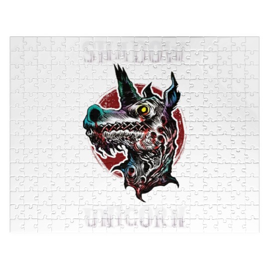Dark Unicorn Horror Unicorn Midnight Unicorn Dark Jigsaw Puzzles