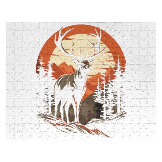 Camouflage Your Passion with a Deer Hunting Jigsaw Puzzles