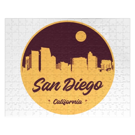 San Diego Skyline Jigsaw Puzzles