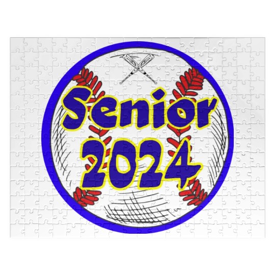 Baseball Senior Class of 2024 Jigsaw Puzzles