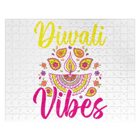 Happy Diwali Diwali Festival Indian Hindu Hinduism Jigsaw Puzzles