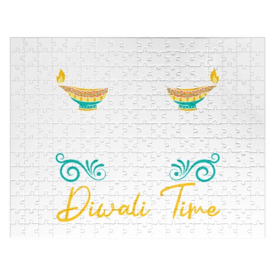 Happy Diwali Diwali Festival Indian Hindu Hinduism Jigsaw Puzzles