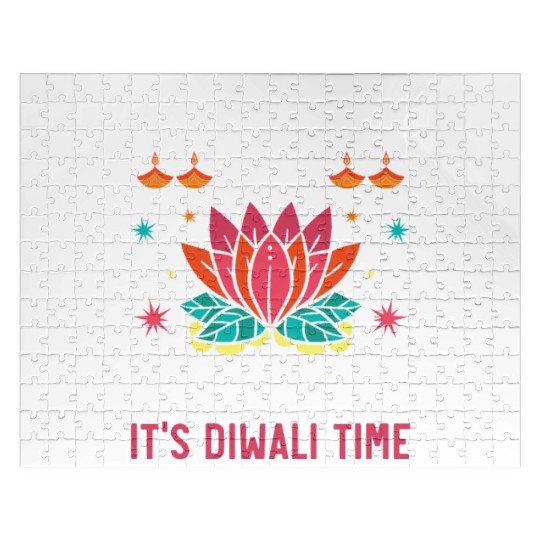 Happy Diwali Diwali Festival Indian Hindu Hinduism Jigsaw Puzzles