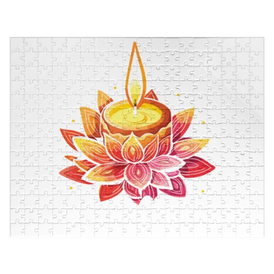 Happy Diwali Diwali Festival Indian Hindu Hinduism Jigsaw Puzzles