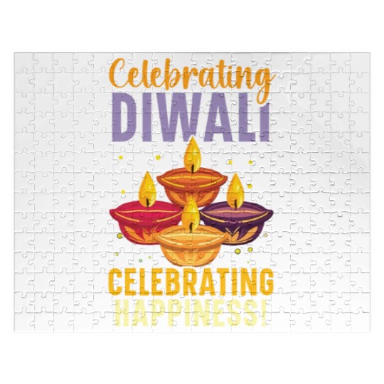 Happy Diwali Diwali Festival Indian Hindu Hinduism Jigsaw Puzzles