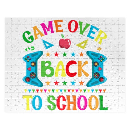 Game Over Back To School Jigsaw Puzzles