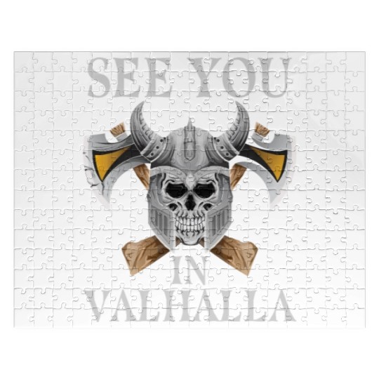 See You In Valhalla - Viking Jigsaw Puzzles