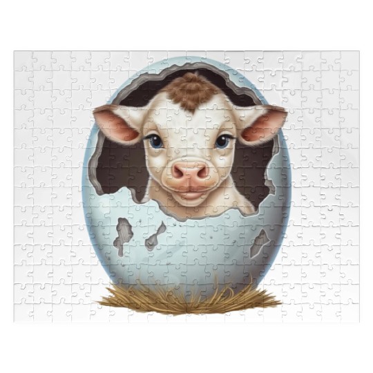 Sweet Lamb Hatching: The Beginning of New Life Jigsaw Puzzles