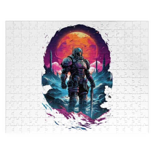 Astro Knight Jigsaw Puzzles