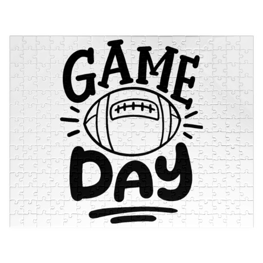 football Fanatic - Game Day Style Jigsaw Puzzles