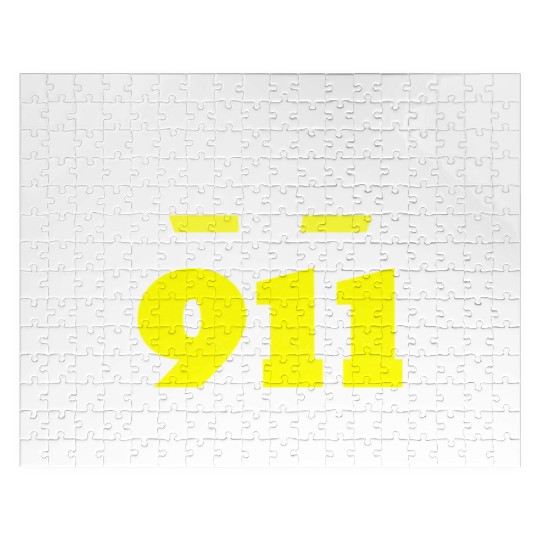 911 Is My Work Number Dispatcher Emergency Jigsaw Puzzles