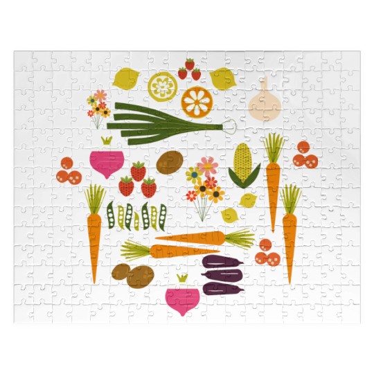 Vegetable Herb Garden Jigsaw Puzzles