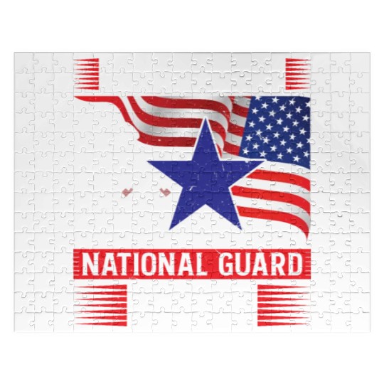 Proud Army National Guard Mom Jigsaw Puzzles