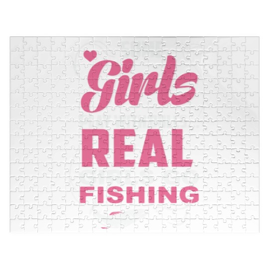 Real Girls Go Fishing Jigsaw Puzzles