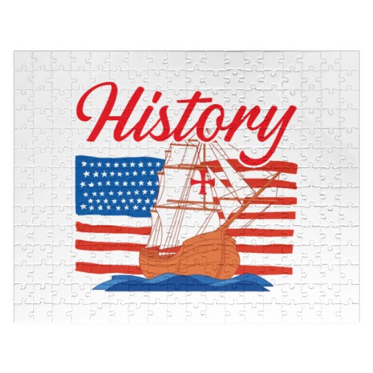 Sailing Into History Columbus' Way Columbus Day Jigsaw Puzzles