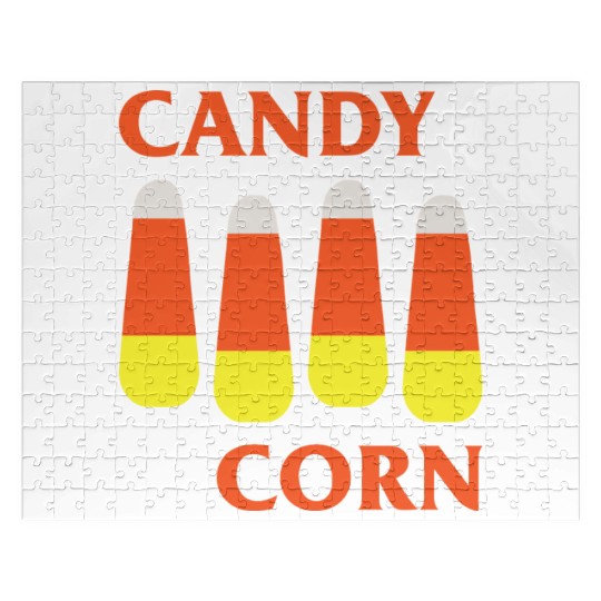 Candy Corn Punk Jigsaw Puzzles